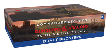 Commander Legends: Battle for Baldur's Gate - Draft Booster Display