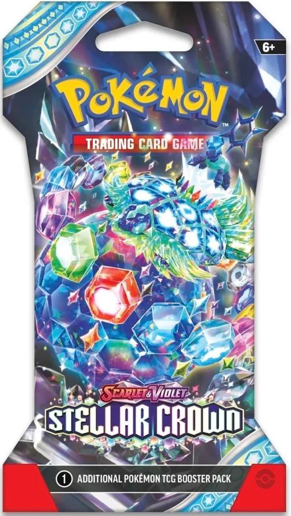 Pokémon Scarlet & Violet: Stellar Crown - Sleeved Booster Pack