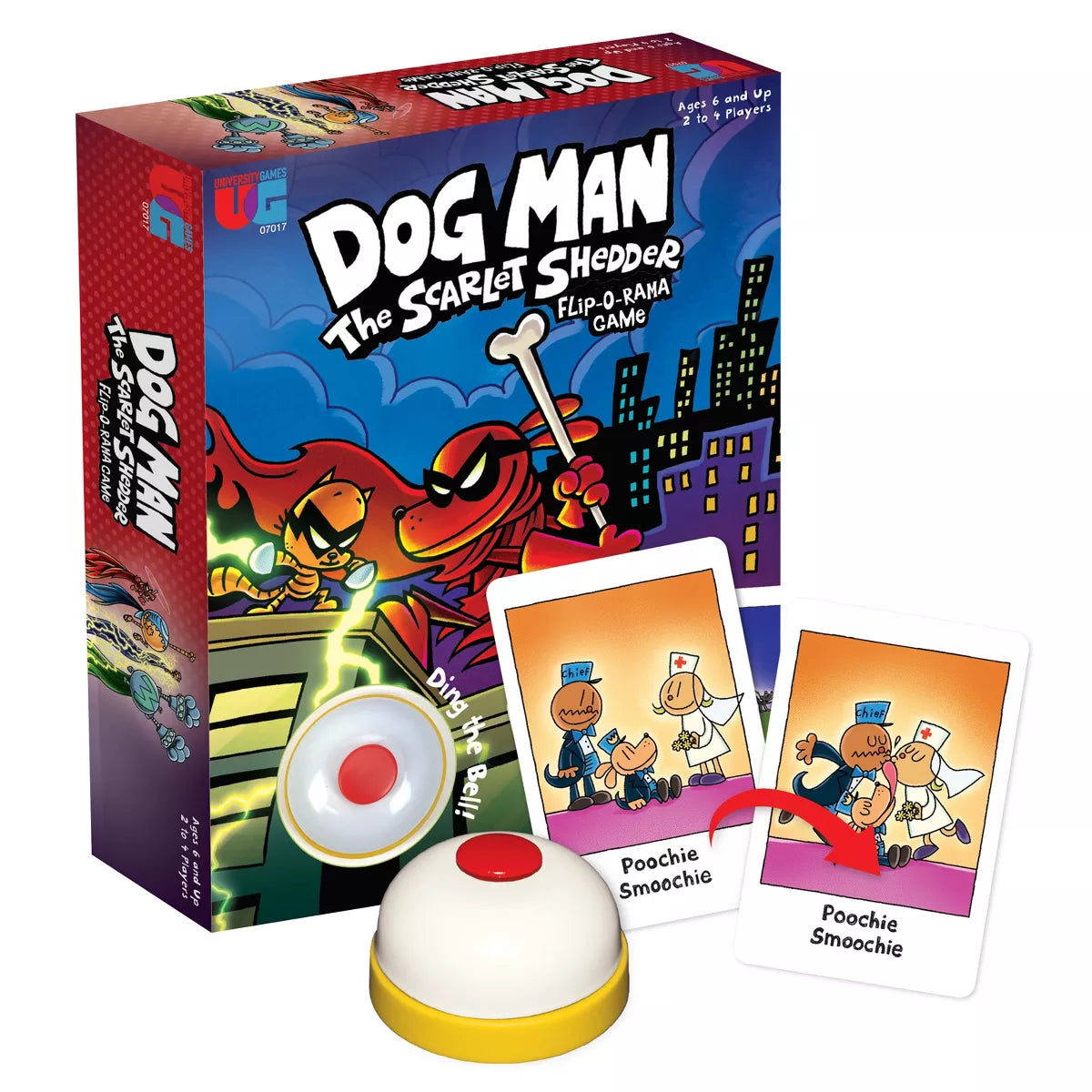 Dog Man The Scarlet Shedder Flip-O-Rama Game