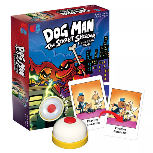 Dog Man The Scarlet Shedder Flip-O-Rama Game