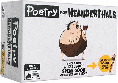 Poetry for Neanderthals