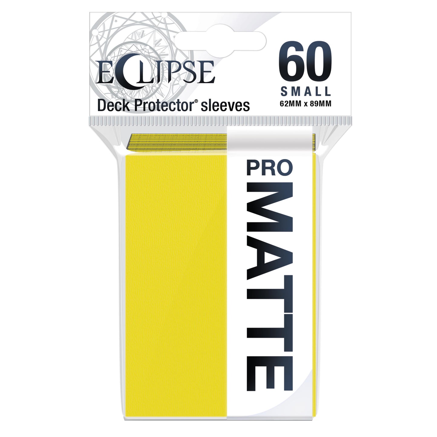 Eclipse Deck Protector Sleeves - Pro Matte (Yellow)