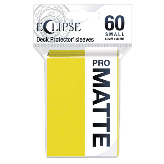 Eclipse Deck Protector Sleeves - Pro Matte (Yellow)